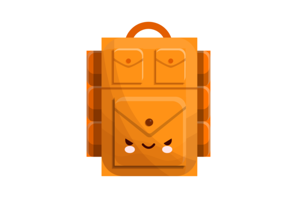 Back School Bag Camping Kawaii Svg: A Versatile Design for Creatives and DIY Enthusiasts