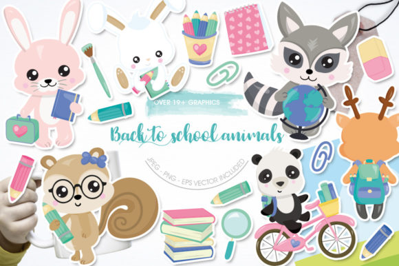Back to School Animals: A Fresh Take
