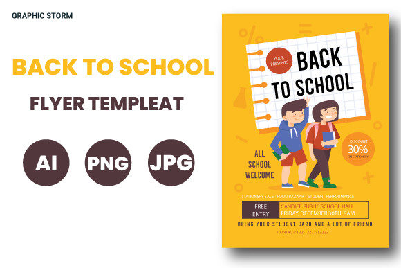 Back to School Flyer Flyer: A Versatile Template Pack for Boxing Day Promotions and Beyond