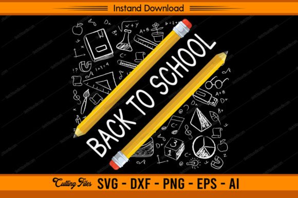 Back to School Pencil: Your Go-To Design for Custom Projects That Pop