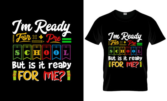 Back to School T-Shirts Design 05: A Versatile Digital Clip Art Collection for Creators