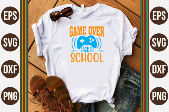 Game Over Back to School Design Ideas