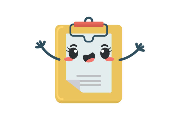 Kawaii School Vector Design Guide