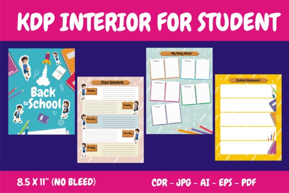 KDP Interior Back to School Ready Print: Streamlining Your School-Year Organization and Publishing Workflow