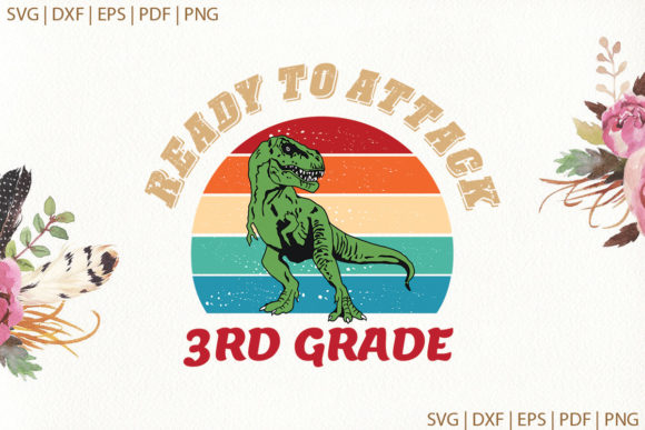 Ready to Attack 3rd Saurus Back School