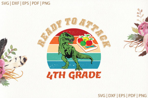 Ready to Attack 4th Saurus Back School: A Dino-Mite Way to Customize Your Gear
